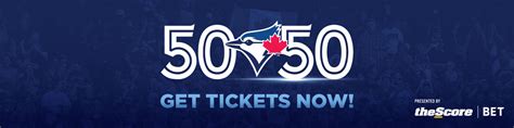 blue jays 50 50 draw